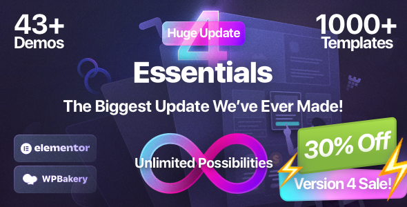 Essentials - Multipurpose WordPress Theme