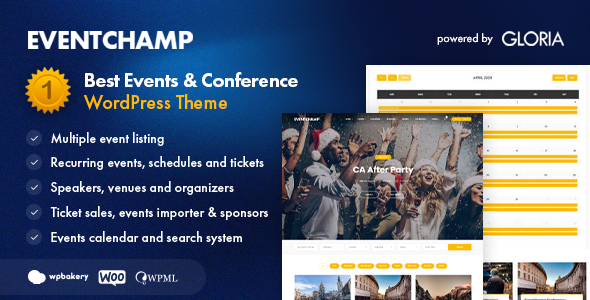 Event Champ - WordPress Theme