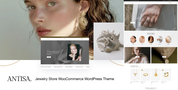 Antisa – Jewelry Store WooCommerce WordPress Theme