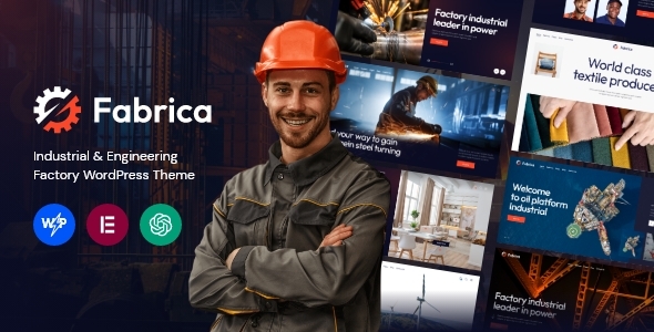 Fabrica – Industrial and Engineering Factory Theme