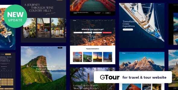 Grand Tour - Travel Agency WordPress