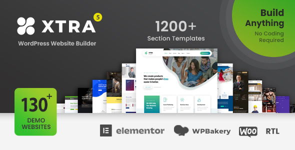 XTRA – Multipurpose WordPress Theme + RTL
