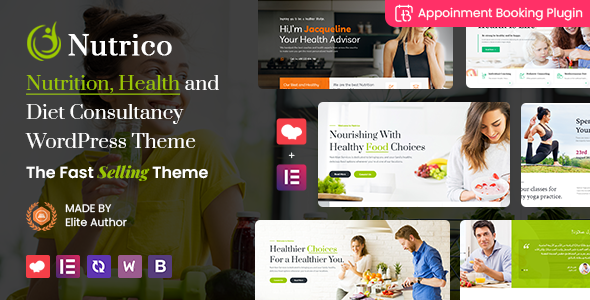 Nutrico – Nutrition Health Services WordPress Theme