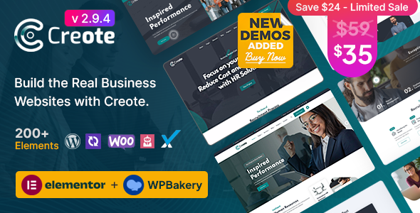 Creote – Consulting Business WordPress Theme