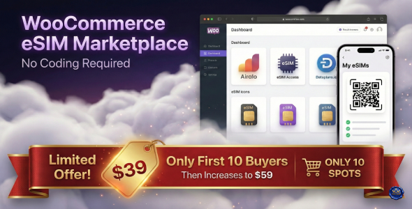 WooCommerce eSIM Plugin – Airalo, eSimAccess & Dataplans API