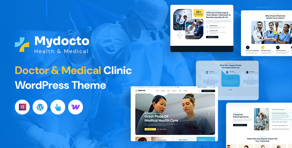 Mydocto - Health and Medical WordPress Theme