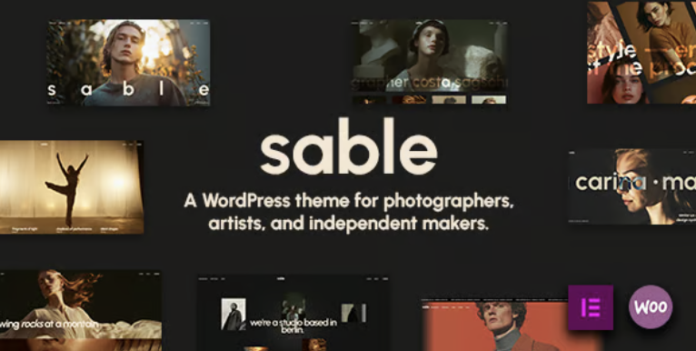 Sable - Creative Portfolio WordPress Theme