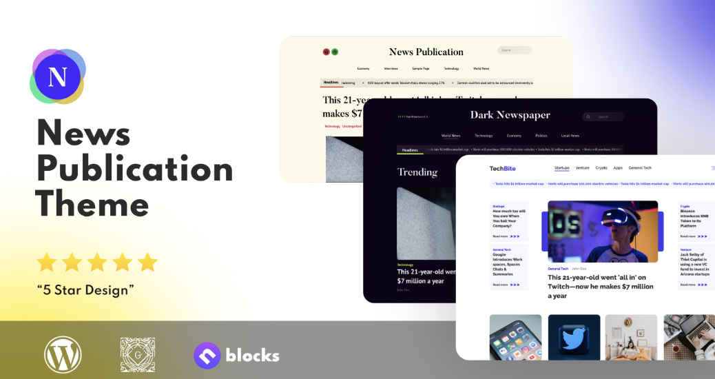 News Publication Theme – WordPress