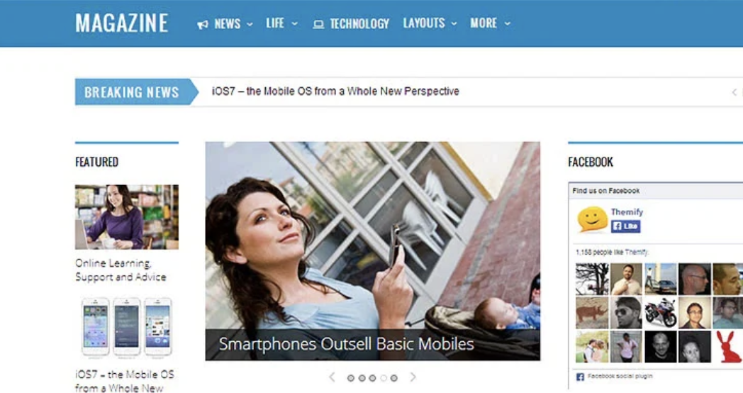 Themify Magazine WordPress Theme