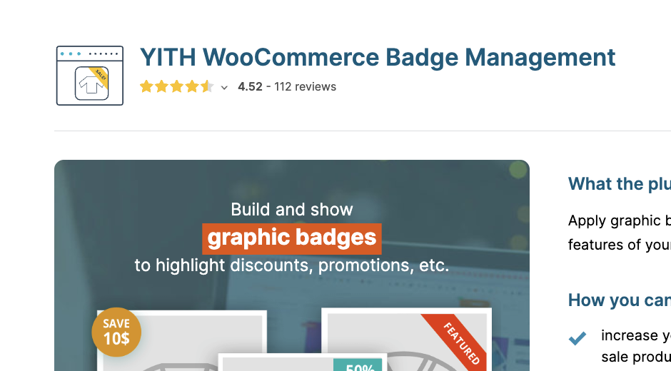 YITH WooCommerce Badge Management Premium