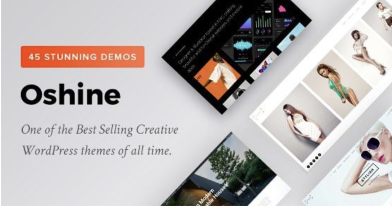 Oshine Multipurpose WordPress Theme