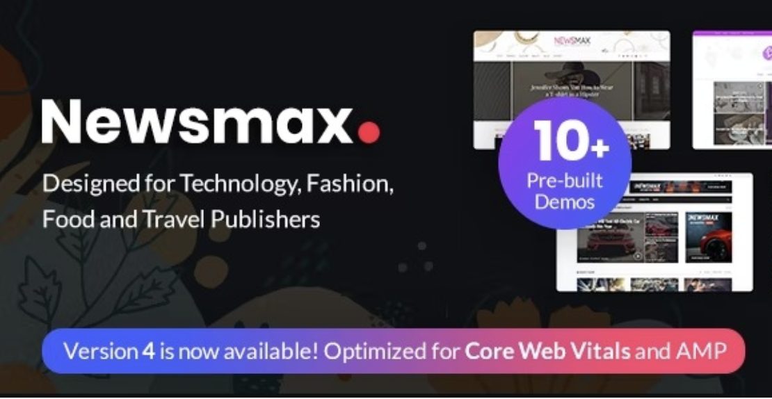 Newsmax – Multi-Purpose News & Magazine Theme