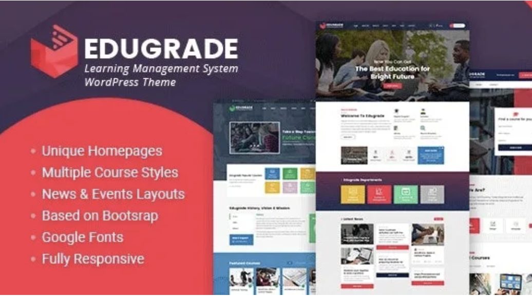 Edugrade - Education WordPress Theme