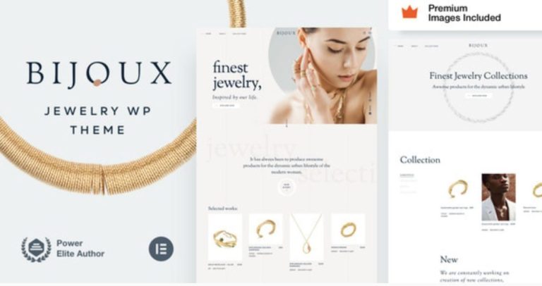 Bijoux - Jewelry Shop Theme For WordPress