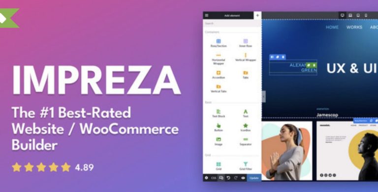 Impreza - WordPress Website and WooCommerce Builder