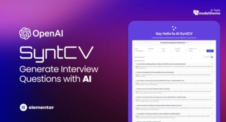 SyntCV: AI Interview Questions Generator