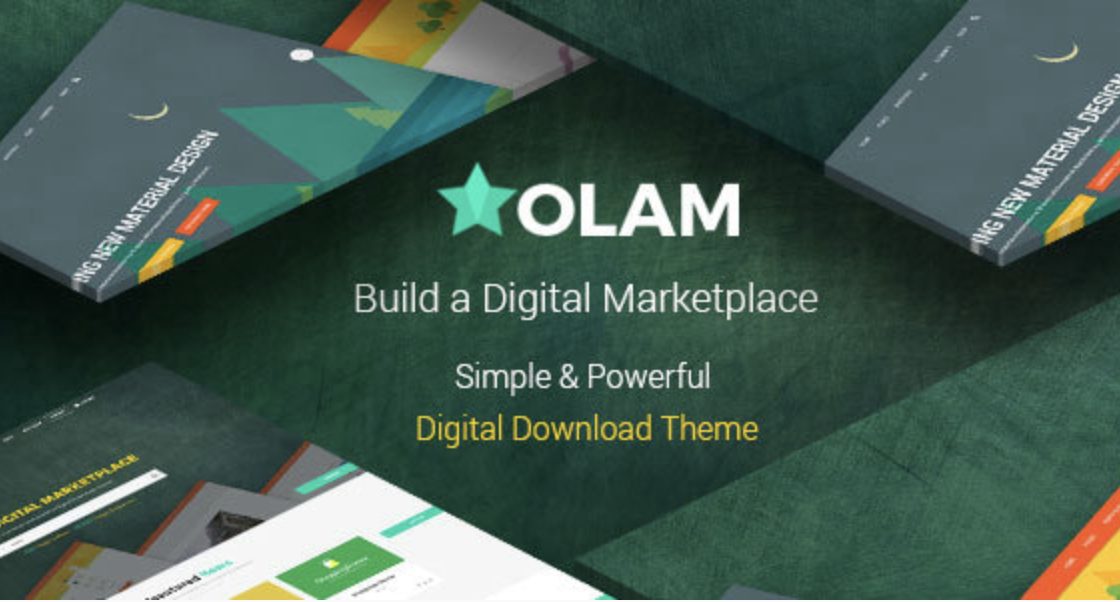 Olam Easy Digital Downloads Theme