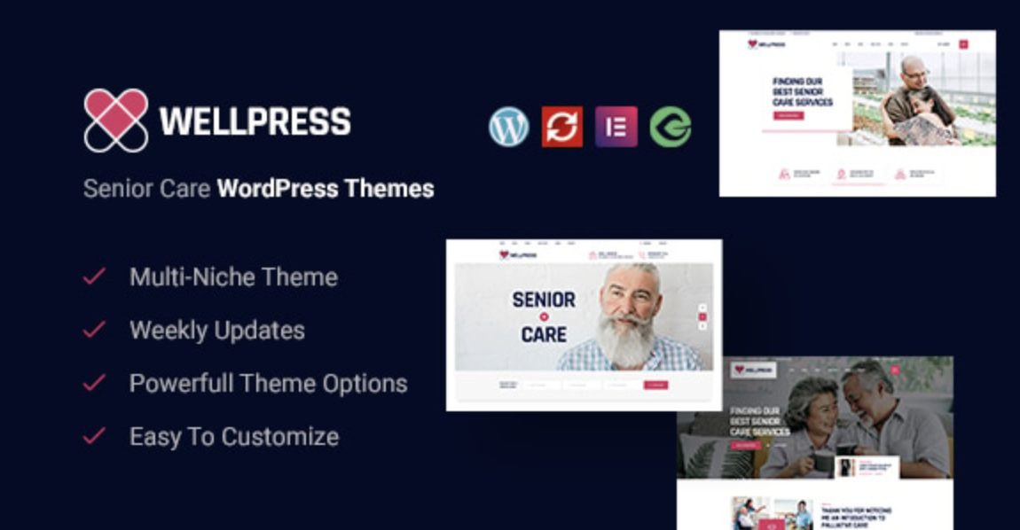WellPress – Senior Care WordPress Theme