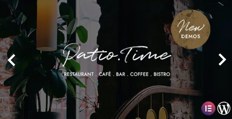 PatioTime - Restaurant WordPress Theme
