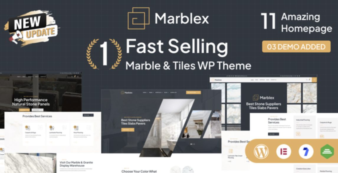 Marblex – Marble & Tiles WordPress Theme