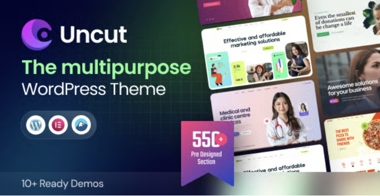 Uncut – The Multipurpose WordPress Theme