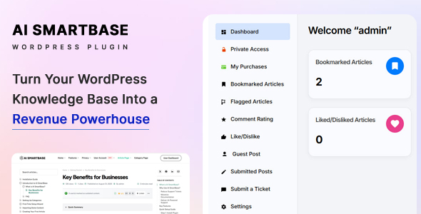 AI SmartBase – Build, Monetize & Scale Your AI Knowledge Base
