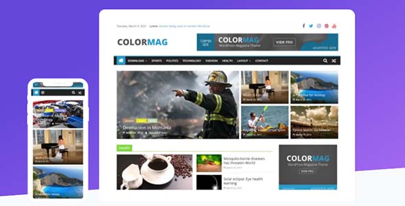 ColorMag Pro – Magazine And News Style WordPress Theme