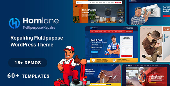 Homlane – Multipurpose Servicing & Repairing WordPress Theme