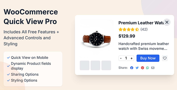 WooCommerce QuickView - Advance Product Quick View For WooCommerce