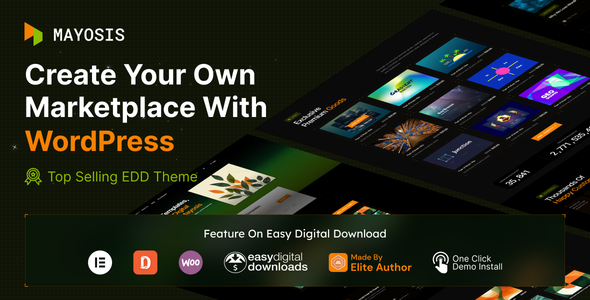 Mayosis Digital Marketplace Theme