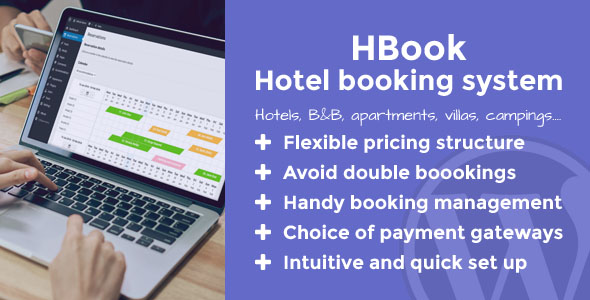 HBook - Hotel booking system WordPress Plugin