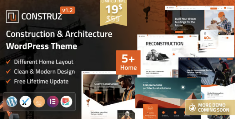 Construz – Construction WordPress Theme