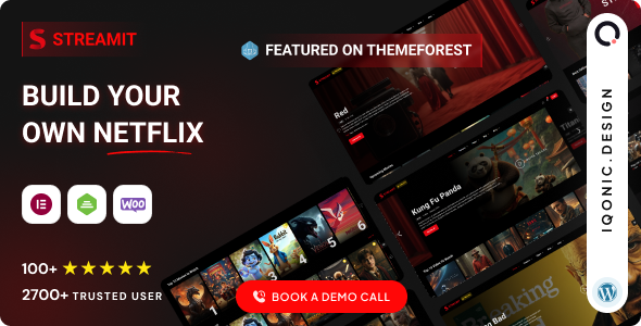 Streamit | Video Streaming WordPress Theme + RTL