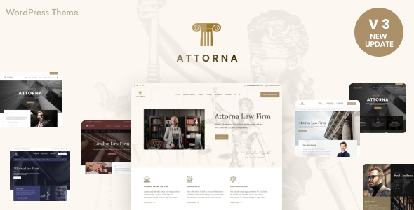 Attorney – Lawyer, Law Firm WordPress Theme