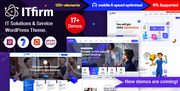 ITfirm – IT Solutions Services WordPress Theme