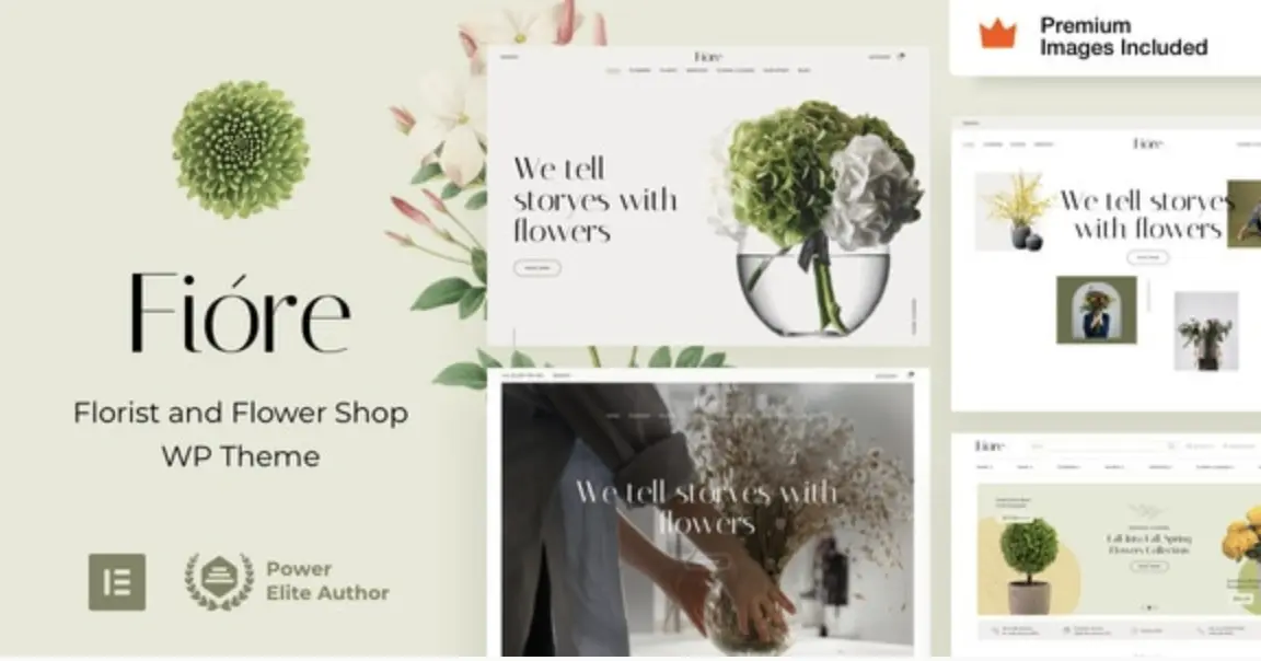 Fiore – Flower Shop Florist eCommerce WordPress Theme