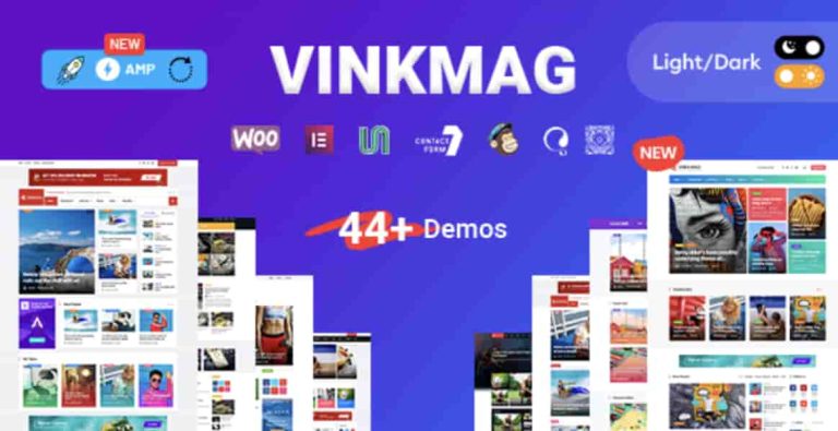 Vinkmag - AMP Newspaper Magazine WordPress Theme