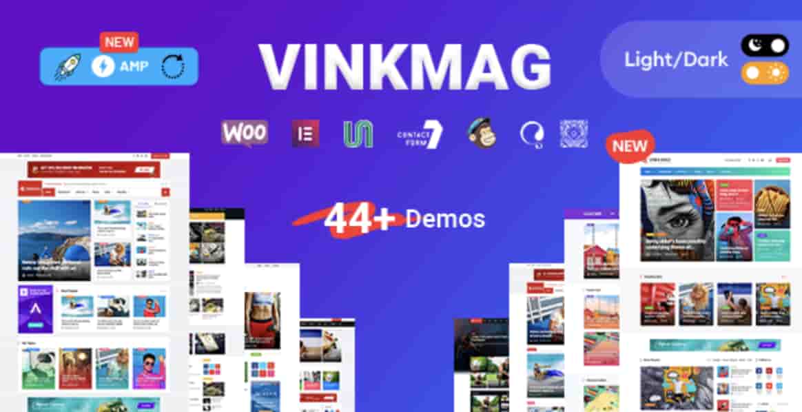 Vinkmag - AMP Newspaper Magazine WordPress Theme