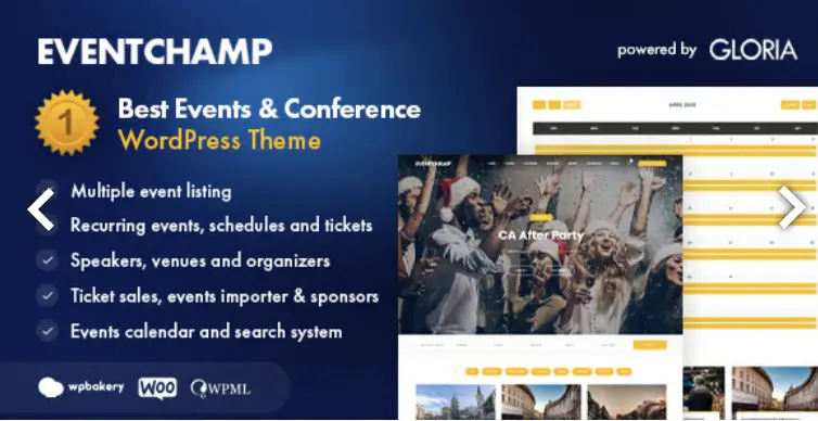 Event Champ - WordPress Theme