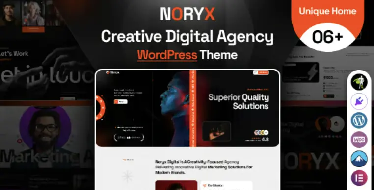 Noryx - Digital Agency & Creative WordPress Theme