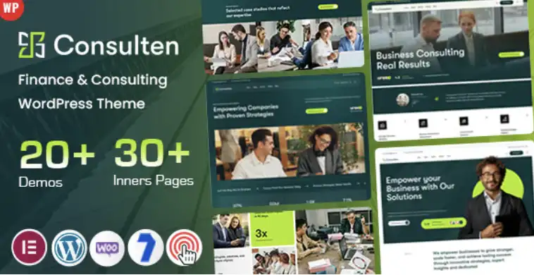 Consulten - Finance & Consulting WordPress Theme