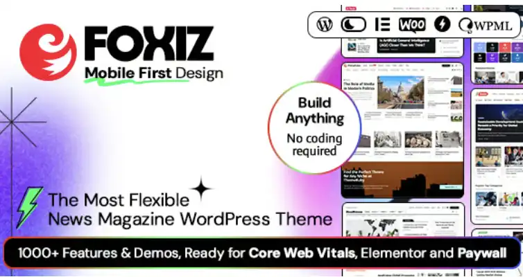 Foxiz - Newspaper News & Magazine WordPress