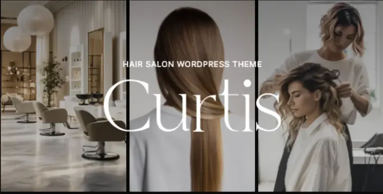 Curtis - Hair Salon WordPress Theme