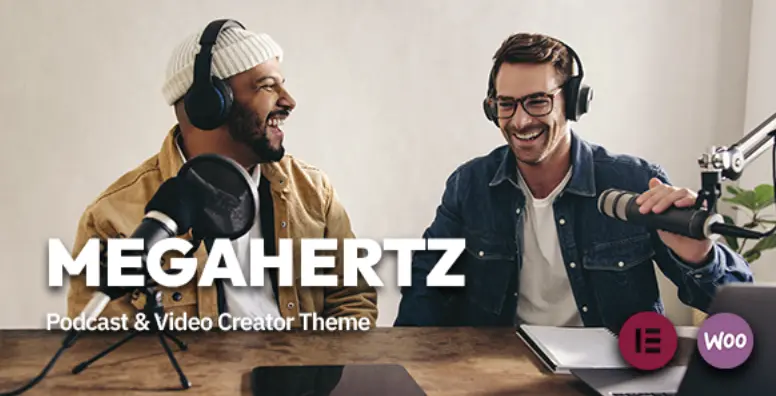 MegaHertz - Podcast and Video Creator WordPress Theme
