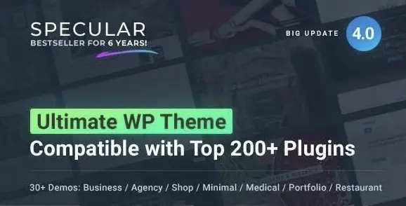 Specular – Business WordPress Multi-Purpose