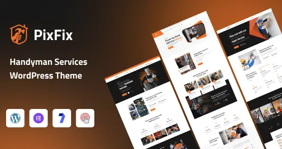 PixFix – Handyman Services WordPress Theme
