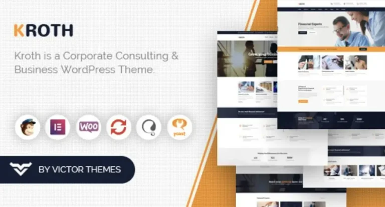 Kroth – Business/Consulting WordPress Theme