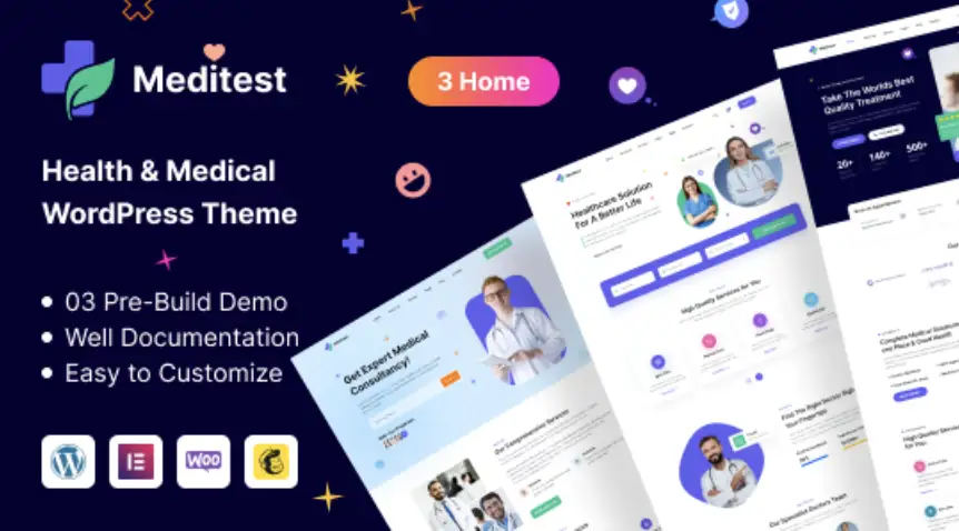 Meditest – Health and Medical WordPress Theme
