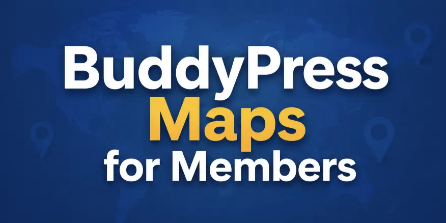 BuddyPress Maps for Members