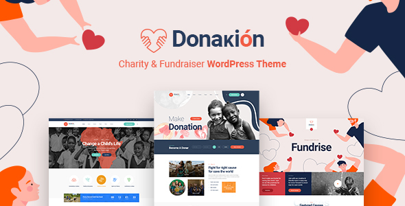 Donakion – Fundraising & Charity Foundation WordPress Theme